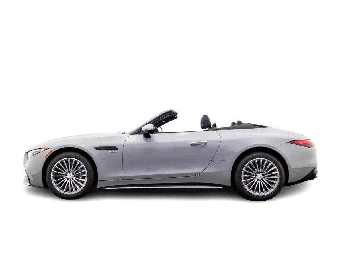 Mercedes SLC Open Top Side view