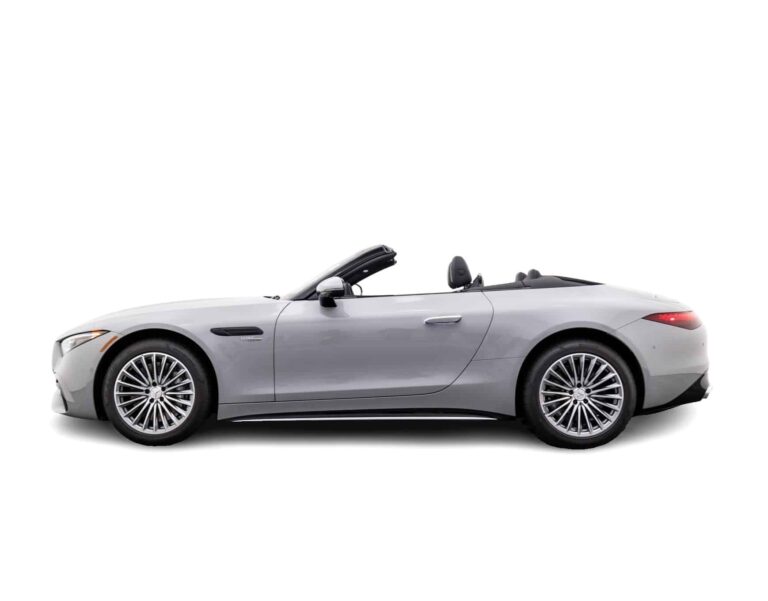 Mercedes SLC Open Top Side view