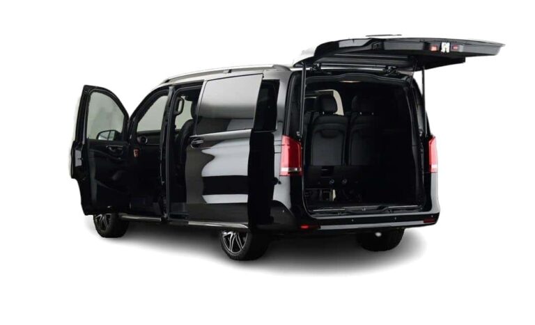 Mercedes V-Class Half side rear view