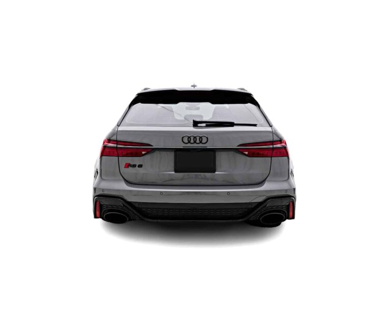 Audi RS6 Rear view